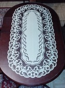 Szyba szklana szkło kryształ hartowane na stół blat owalny 147x87x0.5 cm