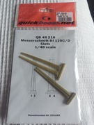 Quickboost QB48210 Messerschmitt Bf 110C/D slots Eduard 1/48 zywica