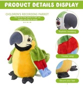 Interaktywna gadająca papuga