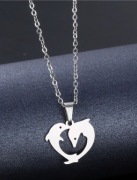 łańcuszek,naszyjnik, wisior ze stali nierdzewnej 