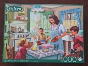 Puzzle Falcon 1000 el. , " Pieczenie z mamą "