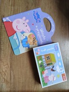 Świnka Peppa puzzle książeczka Wizyta u przyjaciela