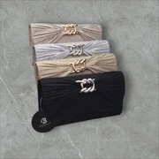 Luksusowa kopertówka wizytowa – połysk, złote detale | kilka kolorów