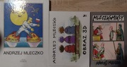 Andrzej Mleczko -zestaw 3 albumów