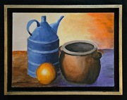 Bańka i garnek obraz