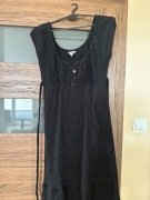 Sukienka czarna muślinowa C&A linia Clochhouse rozmiar L