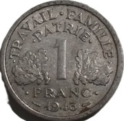 Francja 1 frank z 1943 roku - OBEJRZYJ MOJĄ OFERTĘ