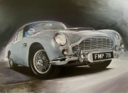 Obraz Aston Martin DB5 akryl na płótnie