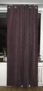 Zasłonka fioletowa na przelotkach 140x230