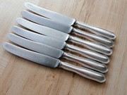 POSREBRZANE NOŻE ŚNIADANIOWE 21cm