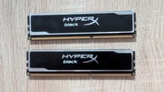Pamięć RAM DDR3 - 8 GB (2x 4GB) - 1600 MHz - Kingston HyperX Black