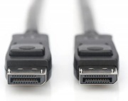Kabel DisplayPort  UHD 4K 60 Hz 15m  z blokadą