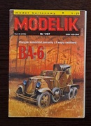 MODELIK 1/2007 - BA-6 Rosyjski samochód pancerny