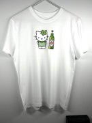 Koszulka - Hello Kitty Perła Piwo T-shirt śmieszny nadruk (Rozmiar XL)