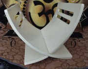 GAZETOWNIK  drewniany na czasopisma    stojak na gazety prasę magazyny