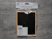 Zestaw do malowania rysowania pisania tablica + kreda + gąbka