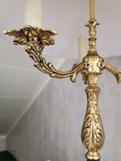 Lampa gabinetowa mosiężna vintage Szwecja 