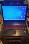 Laptop Gamingowy HP OMEN 17T-W200 I7-7700HQ 1050Ti bateria 100% 1440p