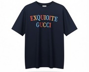 GUCCI TSHIRT NOWY MĘSKI KOSZULKA MĘSKA CZARNA BAWEŁNA