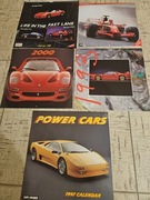 Archiwalne kalendarze motoryzacyjne, 5 sztuk