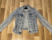 Stradivarius kurtka dżinsowa jasnoniebieska XS