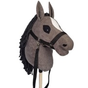 KONIK NA KIJU HOBBY HORSE - DUŻY A4 / A3 - KIJEK 32 CM - NOWY Z METKĄ