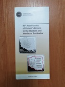 Folder 80.rocz.powrotu Polski na Ziemie Zachodnie i Północne j.ang