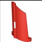 LEGO Technic Panel #20 44350 4205036 Czerwony