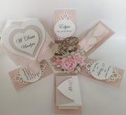 Exploding box kartka prezent pudełko 18 osiemnastka osiemnaste urodziny 