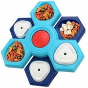 Miska edukacyjna dozownik puzzle interaktywne na przysmaki do karmienia psa