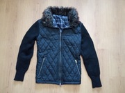 Skogstad Triana damska kurtka z futerkiem ciepła down puch size 36