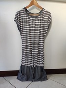 letnia bawełniana sukienka plażowa wakacyjna tunika luźna 