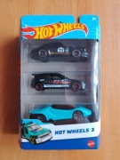 Hot Wheels 3 pack: Porsche 911, Honda Civic, Lamborghini