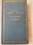 PIERRE CHODERLOS DE LACLOS LES LIASONS DANGEREUSES NIEBEZPIECZNE ZWIĄZKI