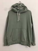 Bluza z kapturem H&M khaki zielona