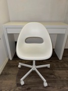 Krzesło obrotowe LOBERGET zakupione w IKEA