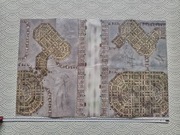 Mata do gry, dwustronna papierowa plansza do gry science fiction (6)