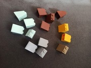 LEGO 3678b skos, dachówka 2x2x2 mix kolorów