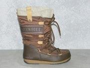 MOON BOOT MONACO FELT WP - KULTOWE ŚNIEGOWCE - rozm. 36 - JAK NOWE !!!