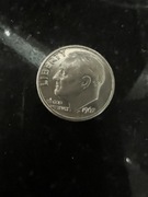 1967 Roosevelt Dime Bez znaku mennicy Moneta kolekcjonerska USA