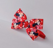 Opaska do włosów głowę roczek urodziny kokardka kokarda Minnie Myszka