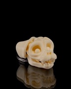 Brelok Czaszki Psa na Halloween z Mrocznym Klimatem!