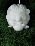 Piękna ręcznie robiona świeca sojowa 