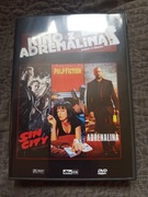 Sin City Pulp Fiction Adrenalina (Box 3 filmy DVD - Kino z Adrenaliną)