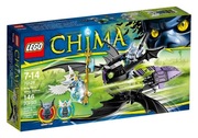 Zniszczone pudełko LEGO 70128 Legends of Chima - Pojazd Braptora