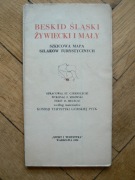Mapa Beskid Śląski, Żywiecki i Mały. 1958 r.