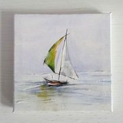 Obraz akrylowy, Żaglówka