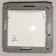 Gniazdo pojedyncze IP44 LEGRAND CARIVA białe - nowe