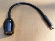 Lampka LED elastyczne ramię 12v z soczewka 