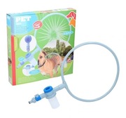 Prysznic myjka dla psa na zewnątrz 360 stopni oprysk do węża ogrodowego